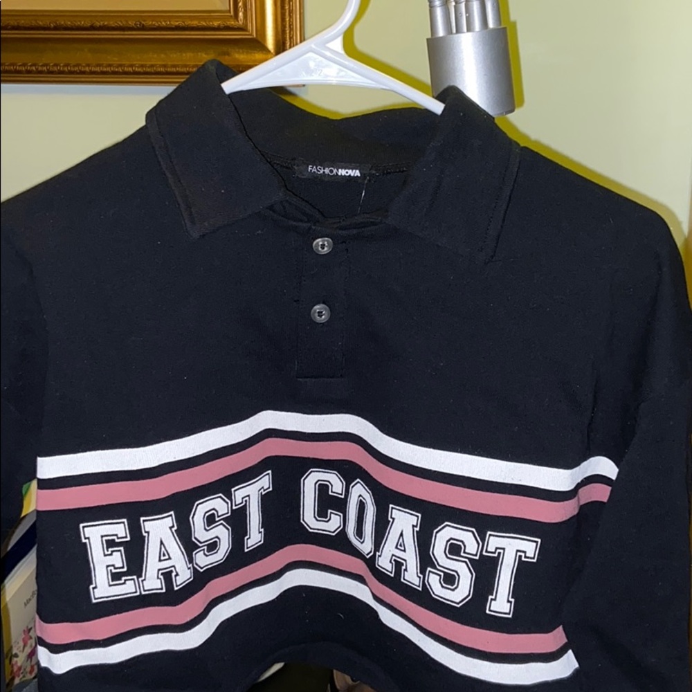 Fashion Nova “East Coast” Long Sleeve Shirt